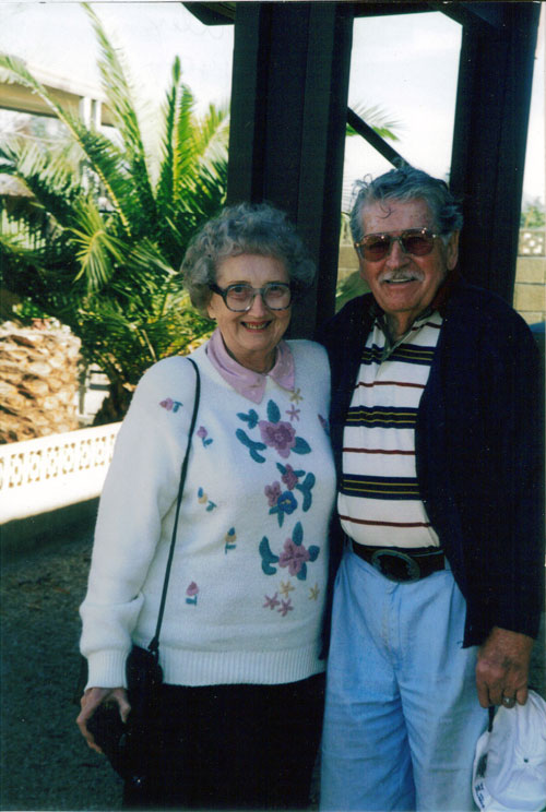 Elaine and Jack on one of several cruises
