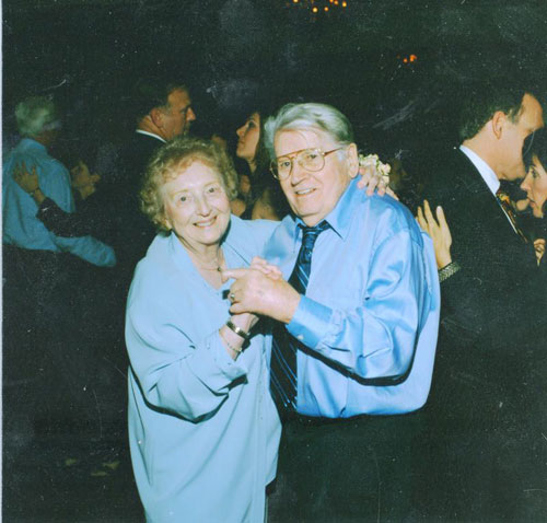 Jack and Elaine dancing at Katrina and Chris's wedding
