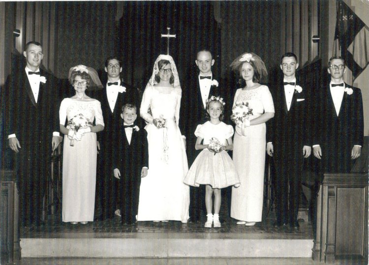 Norm and Jan's wedding