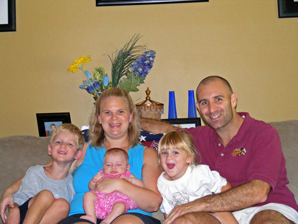 Portelli Family Katrina and Chris Aidan, Caitlin and Gabrielle  September, 2010