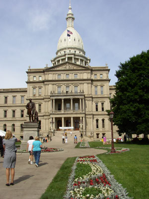 Lansing, Michigan Capitol, 2009