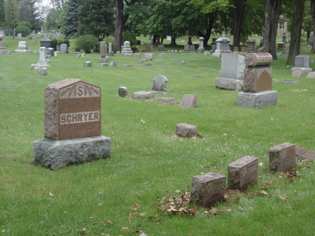 Schryer Headstones