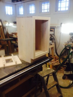 The cabinet coming togethet