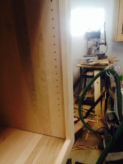 Interior-the shelves are adjustable