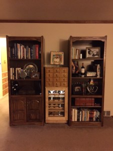 Lighted and in place