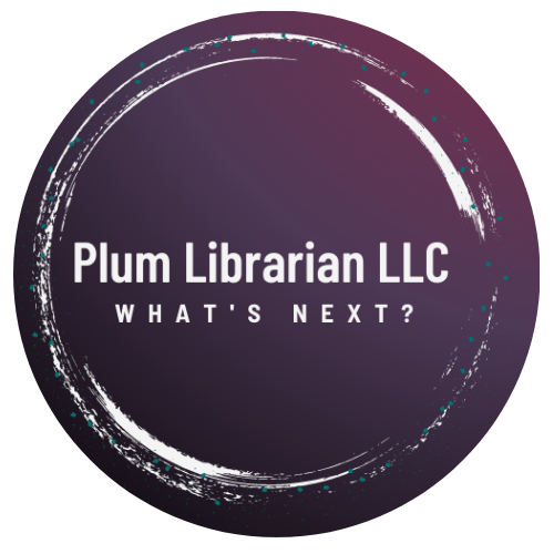 plum librarian logo